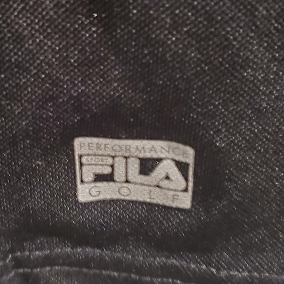 Fila Golf Performance Long Sleeve Polo Athletic Shirt -Sz Large - Picture 3 of 6
